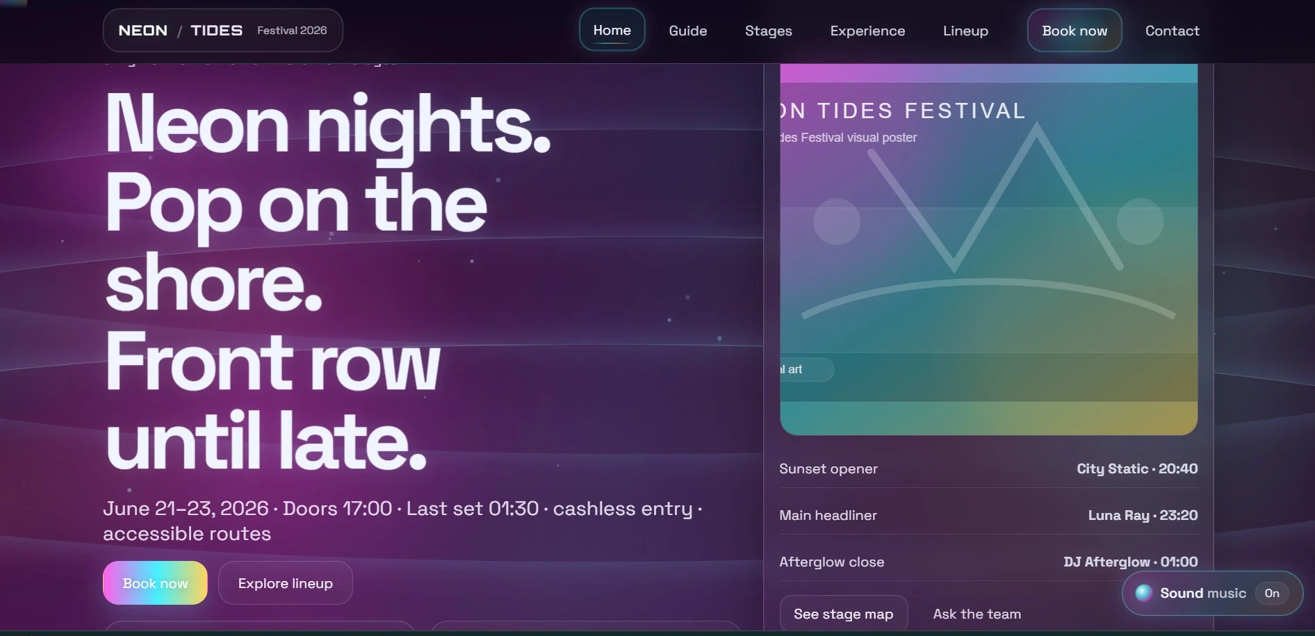 Neon Tides Festival anteprima desktop